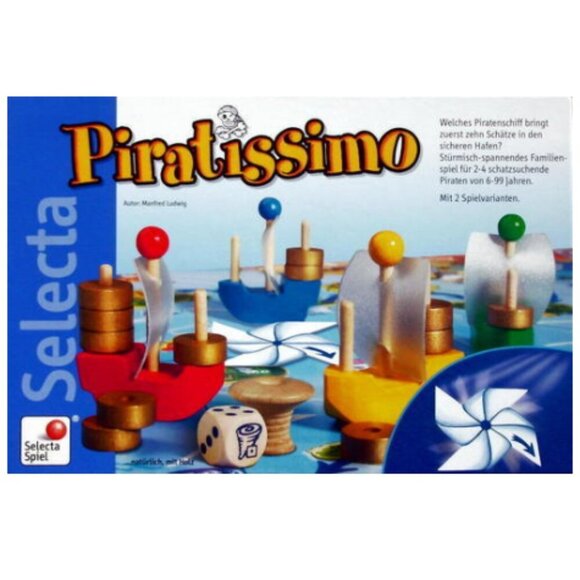 New Sealed Piratissimo Board game by Rio Grande,  Family Game 2-4 player, age 6+ - Picture 1 of 4